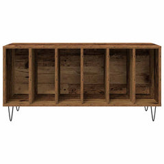 vidaXL Record Cabinet Old wood 100 x 38 x 48 cm Engineered Wood 5