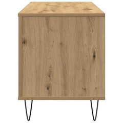 vidaXL Record Cabinet Artisan oak 100 x 38 x 48 cm Engineered Wood 6