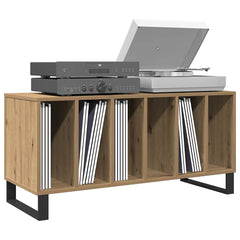 vidaXL Record Cabinet Artisan oak 100 x 38 x 48 cm Engineered Wood 3