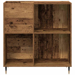 vidaXL Record Cabinet Old wood 85 x 38 x 89 cm Engineered Wood 5