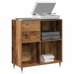 vidaXL Record Cabinet Old wood 85 x 38 x 89 cm Engineered Wood 3
