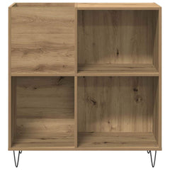 vidaXL Record Cabinet Artisan oak 85 x 38 x 89 cm Engineered Wood 5