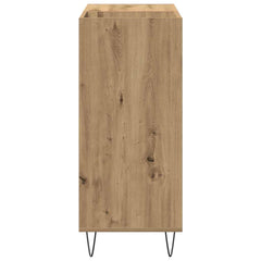 vidaXL Record Cabinet Artisan oak 85 x 38 x 89 cm Engineered Wood 6