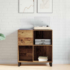 vidaXL Record Cabinet Old wood 84.5 x 38 x 89 cm Engineered Wood 4