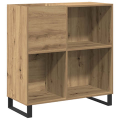 vidaXL Record Cabinet Artisan oak 84.5 x 38 x 89 cm Engineered Wood 2