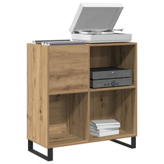 vidaXL Record Cabinet Artisan oak 84.5 x 38 x 89 cm Engineered Wood 3