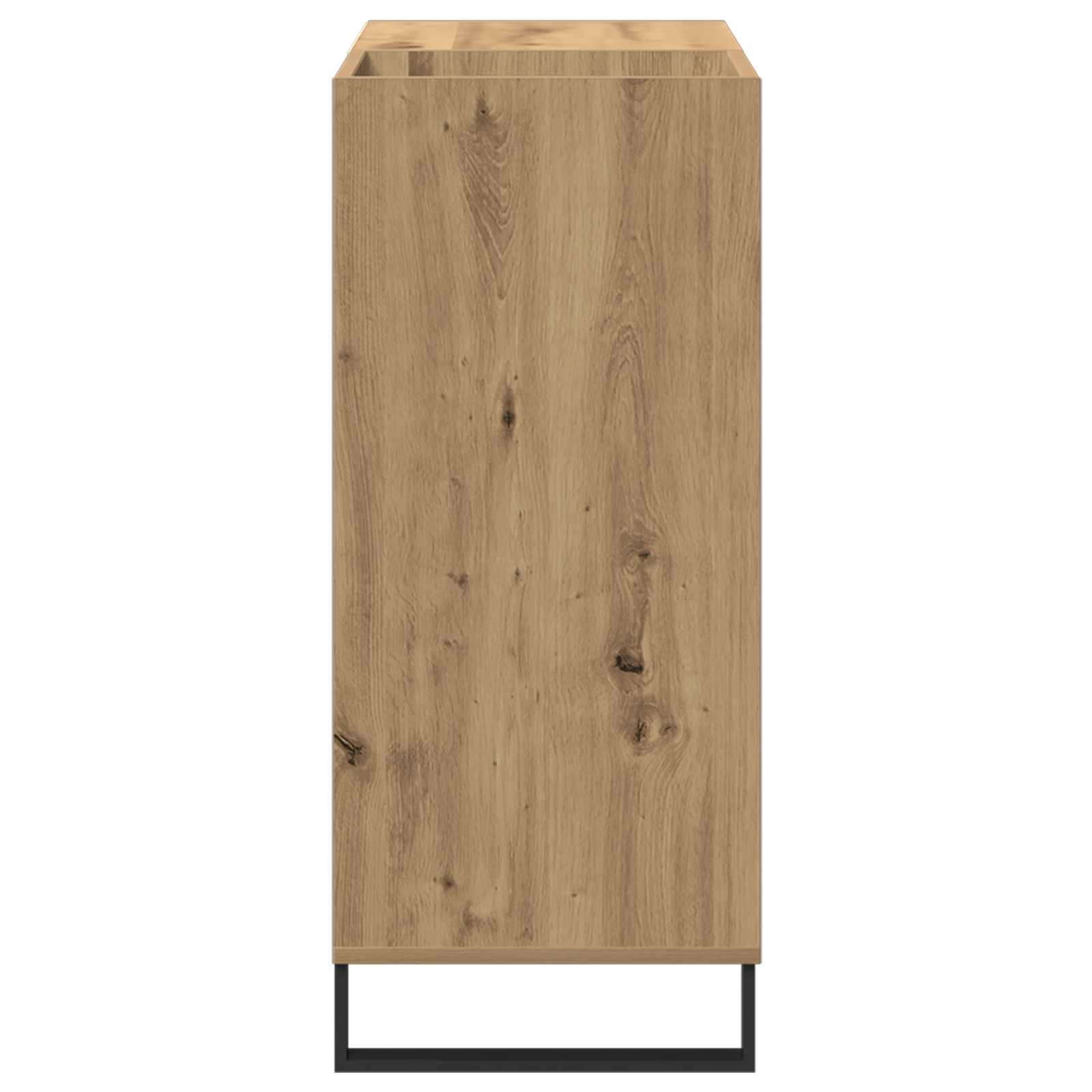 vidaXL Record Cabinet Artisan oak 84.5 x 38 x 89 cm Engineered Wood 6