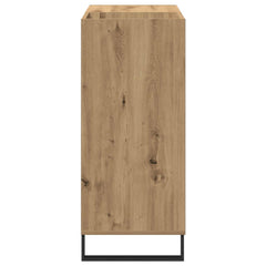 vidaXL Record Cabinet Artisan oak 84.5 x 38 x 89 cm Engineered Wood 6
