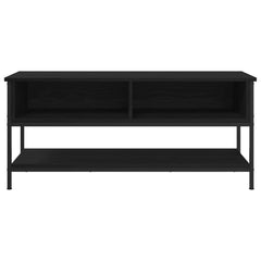 vidaXL TV Cabinet Set 100 x 35 x 45 cm Black Oak Engineered Wood 5