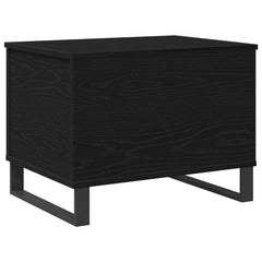 vidaXL Coffee Table Black Oak 60 x 44.5 x 45 cm 1
