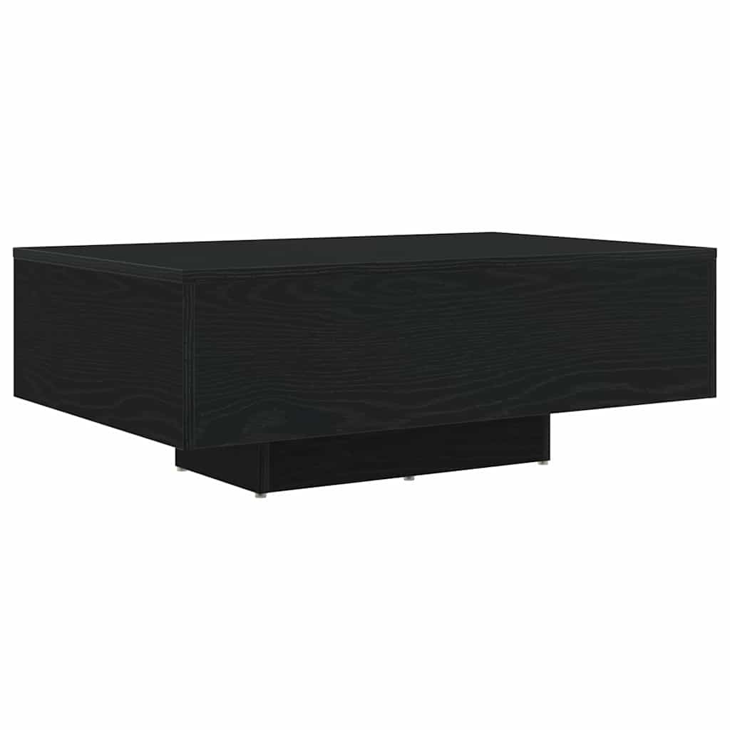 vidaXL Black Oak 85 x 55 x 31 cm Engineered Wood 5