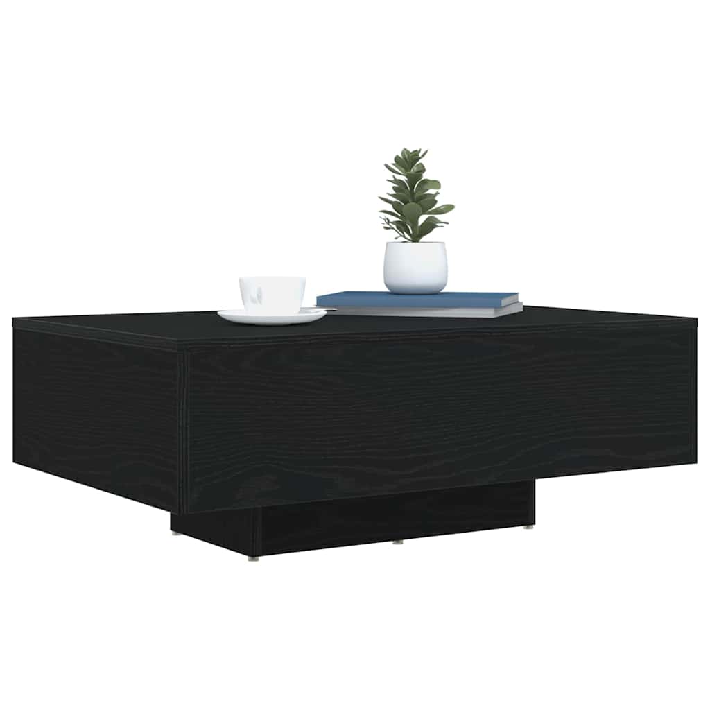 vidaXL Black Oak 85 x 55 x 31 cm Engineered Wood 3