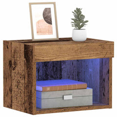 vidaXL TV Cabinet Set 2 pcs Old Wood Engineered Wood 3