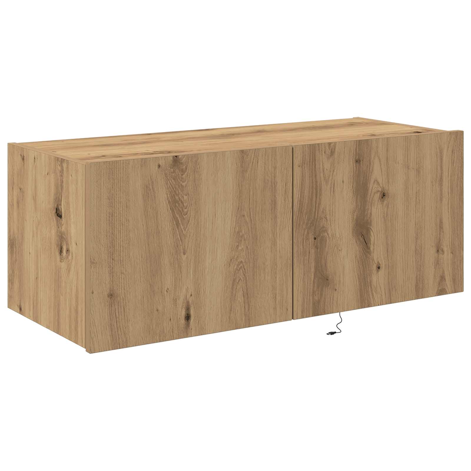 vidaXL TV Wall Cabinet 80 x 35 x 31 cm Artisan Oak Engineered Wood 6