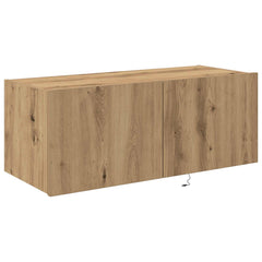 vidaXL TV Wall Cabinet 80 x 35 x 31 cm Artisan Oak Engineered Wood 6