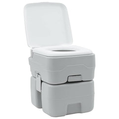 Portable Camping Toilet Grey 20 L