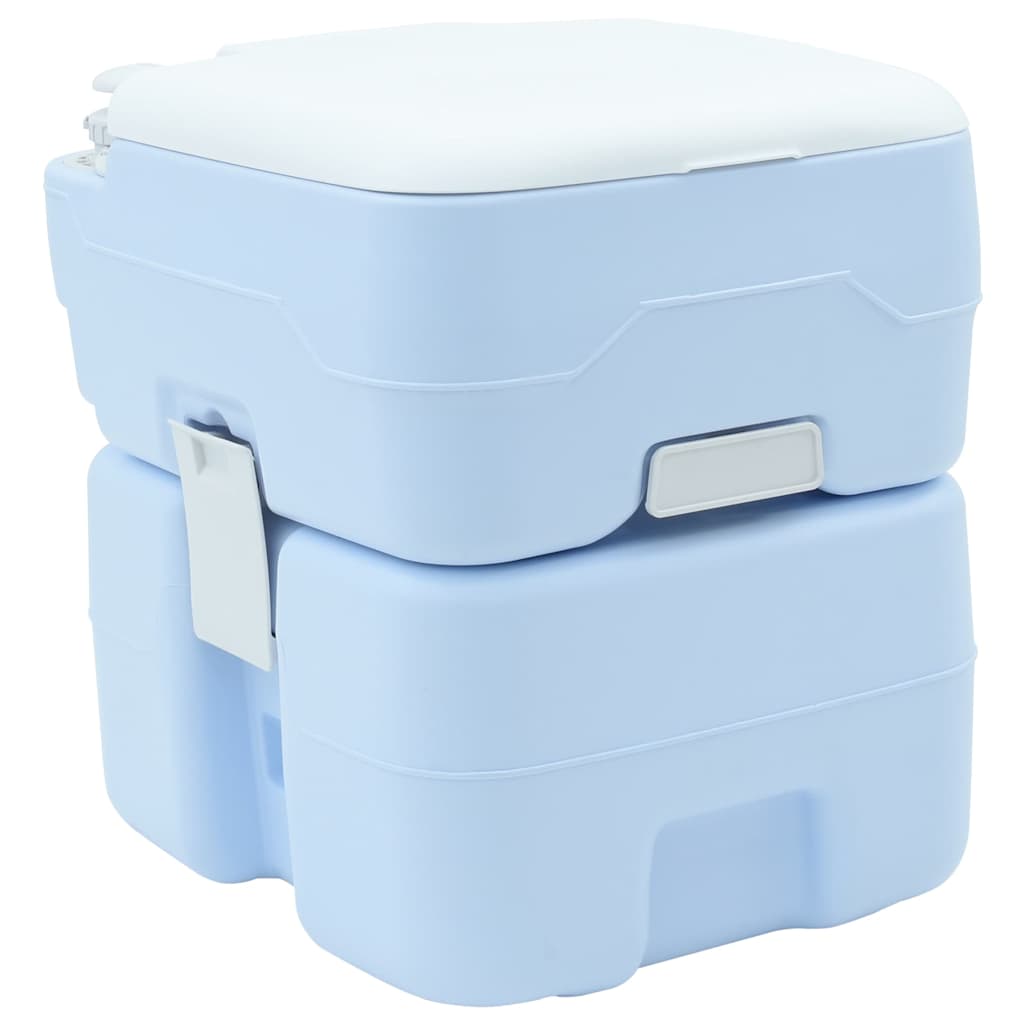 Camping Toilet 41.5 x 36.5 x 42 cm Light blue