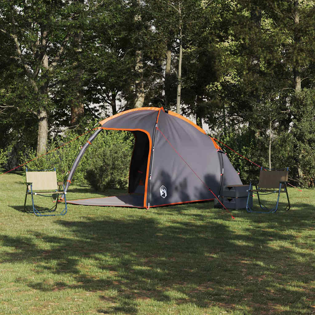 Cabin Tent 2-Person Taffeta Grey and orange