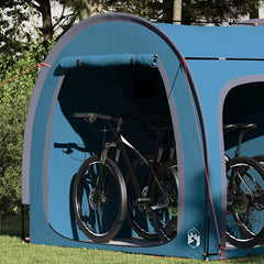 vidaXL Bike Storage Tent 210 x 156 x 180 cm Waterproof Blue 3