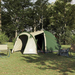 Dome Tent 6-Person Taffeta Waterproof Green