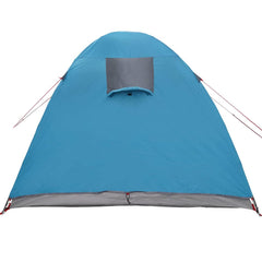 Dome Tent 6-Person Taffeta Waterproof Blue