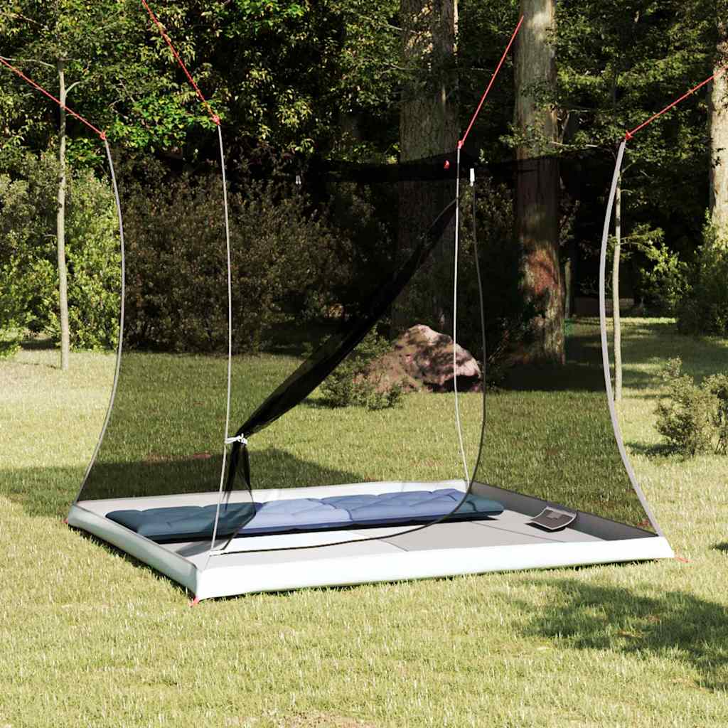 vidaXL Inner Tent 2-Person Black Mesh 1