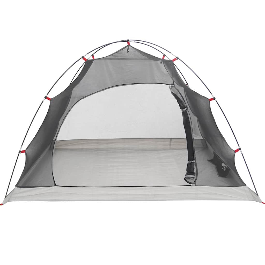 vidaXL Tent with Roof with Storage Grey and Black 236 x 150 x 136 cm 4