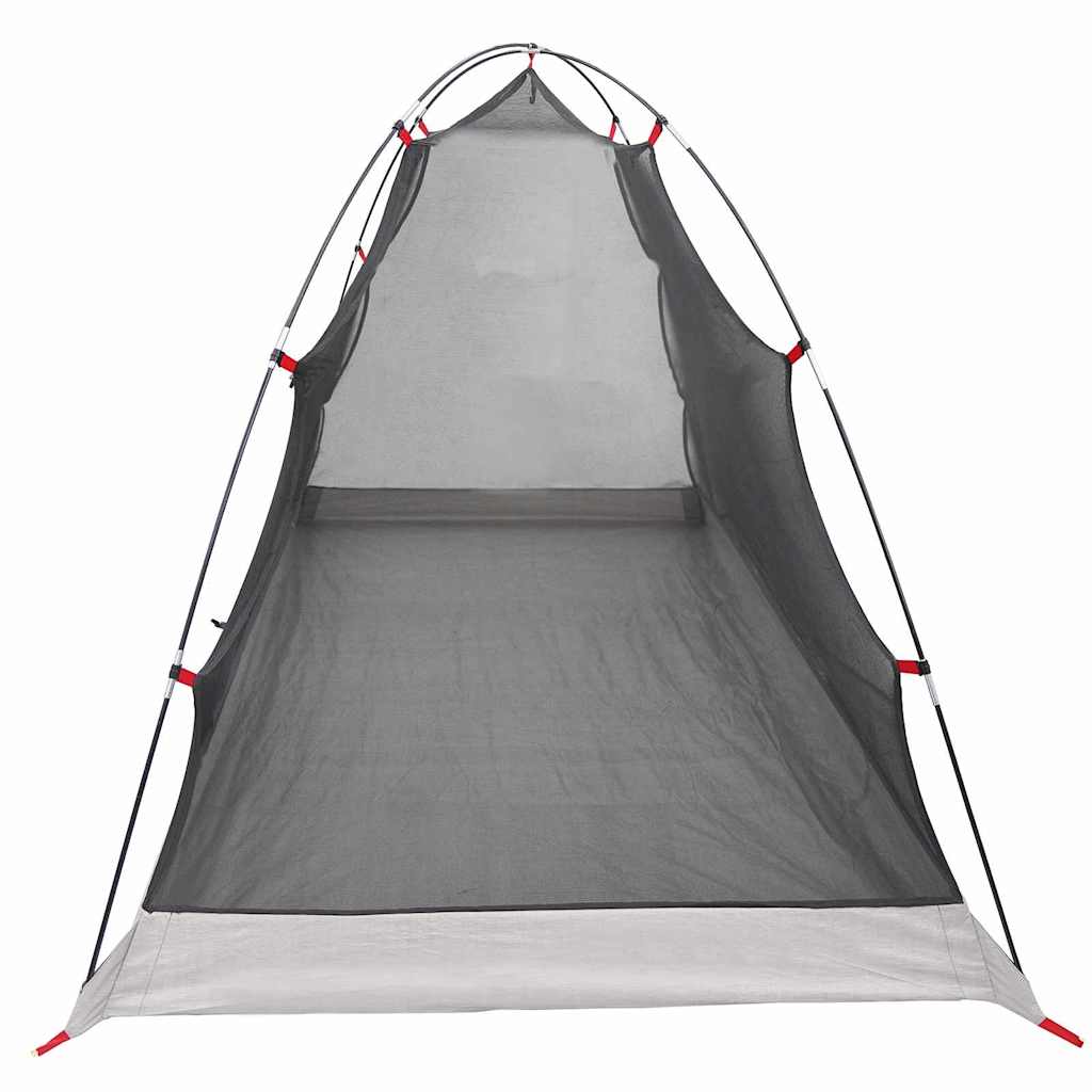 vidaXL Tent with Roof with Storage Grey and Black 236 x 150 x 136 cm 5