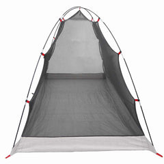 vidaXL Tent with Roof with Storage Grey and Black 236 x 150 x 136 cm 5