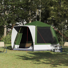 Cabin Tent 8-Person Taffeta Waterproof Green