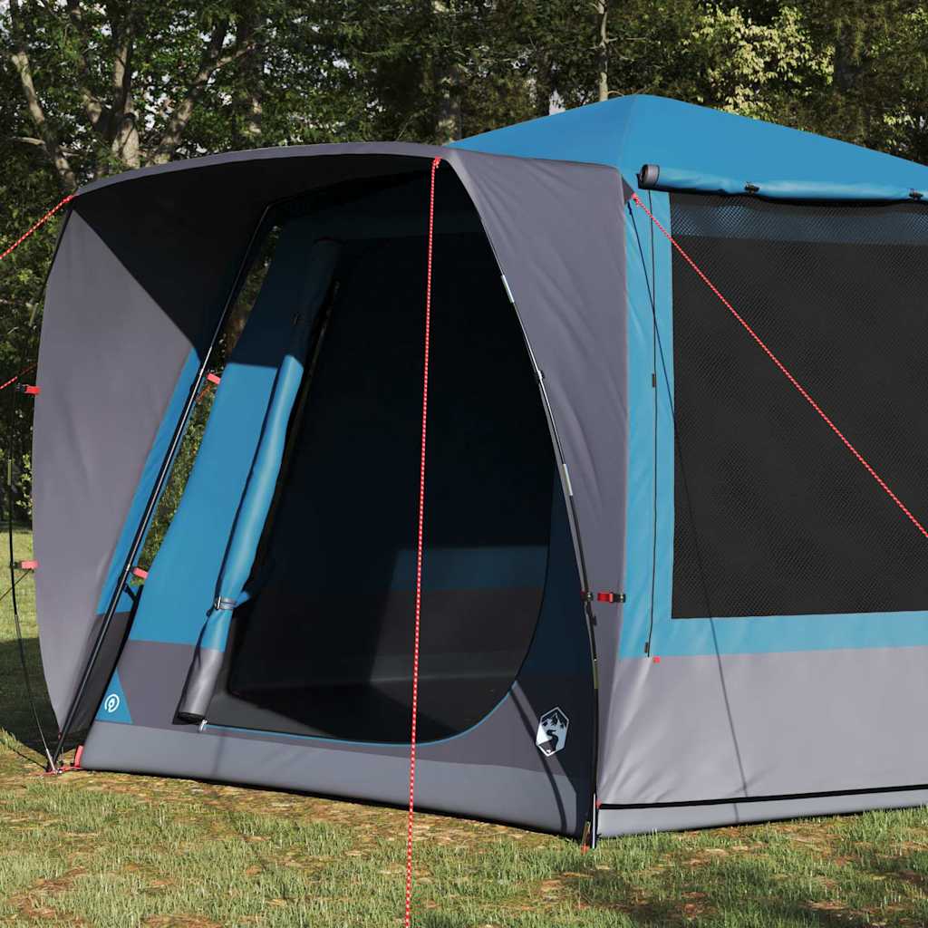 Cabin Tent 8-Person Taffeta Waterproof Blue