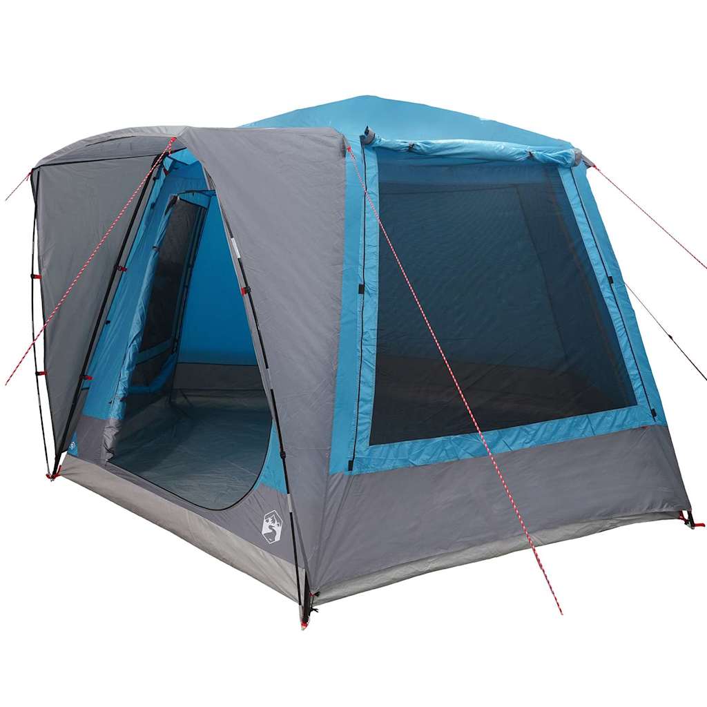 Cabin Tent 8-Person Taffeta Waterproof Blue