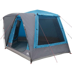 Cabin Tent 8-Person Taffeta Waterproof Blue