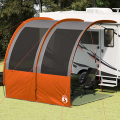 Caravan Awning Taffeta Waterproof Grey and orange 250 cm 260 cm