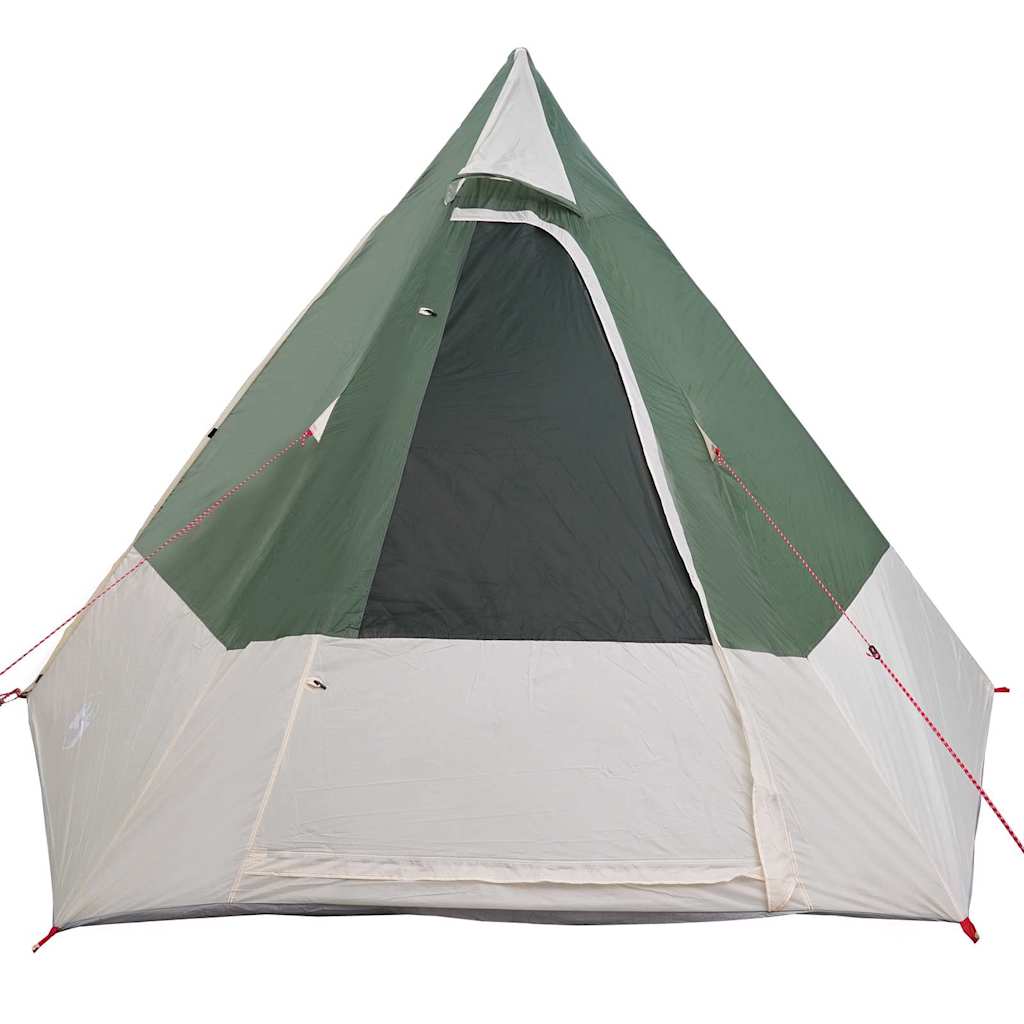 Camping Tent 10-Person Taffeta Waterproof Green