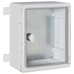 vidaXL Control Cabinet Grey 32 x 13 x 30 cm ABS Plastic 2