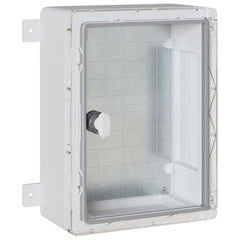 vidaXL Control Cabinet Grey 32 x 15 x 35 cm ABS Plastic 2