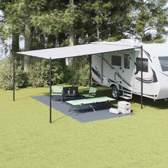 vidaXL Tent Carpet Folding Blue and Grey 550 x 250 cm Polyethylene 1