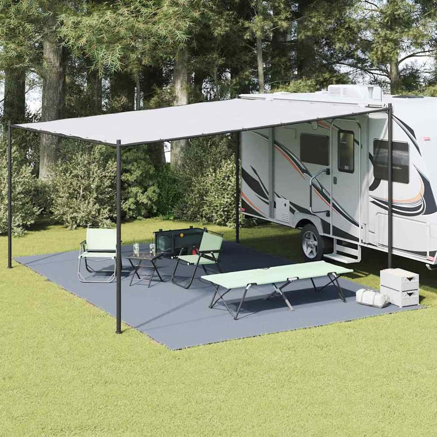 Tent Carpet in Blue-grey