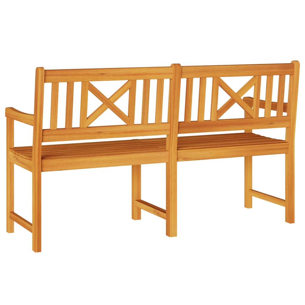 vidaXL Outdoor Bench Natural 150 x 56 x 90 cm Solid Acacia Wood 6