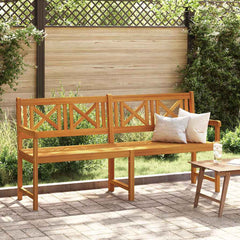 vidaXL Outdoor Bench Natural 180 x 56 x 90 cm Solid Acacia Wood 1