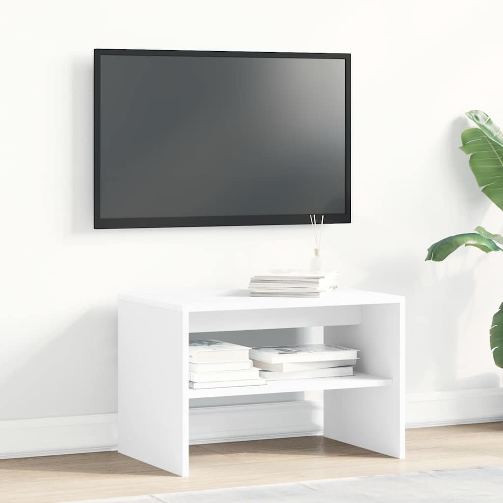vidaXL TV Cabinet White 60x40x40 cm Engineered Wood 3