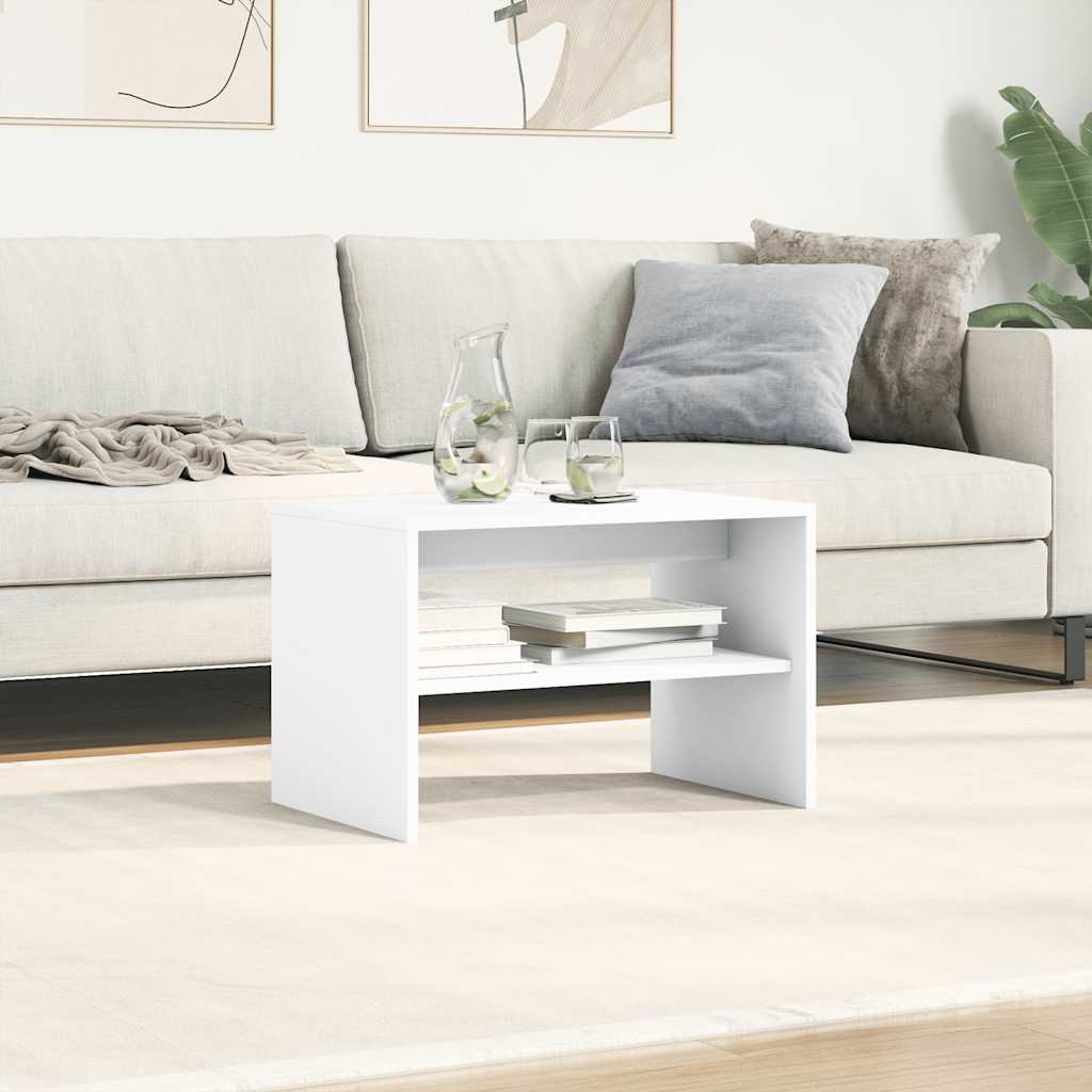 vidaXL TV Cabinet White 60x40x40 cm Engineered Wood 4