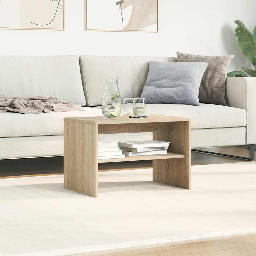 vidaXL TV Cabinet Sonoma Oak 60x40x40 cm Engineered Wood 3