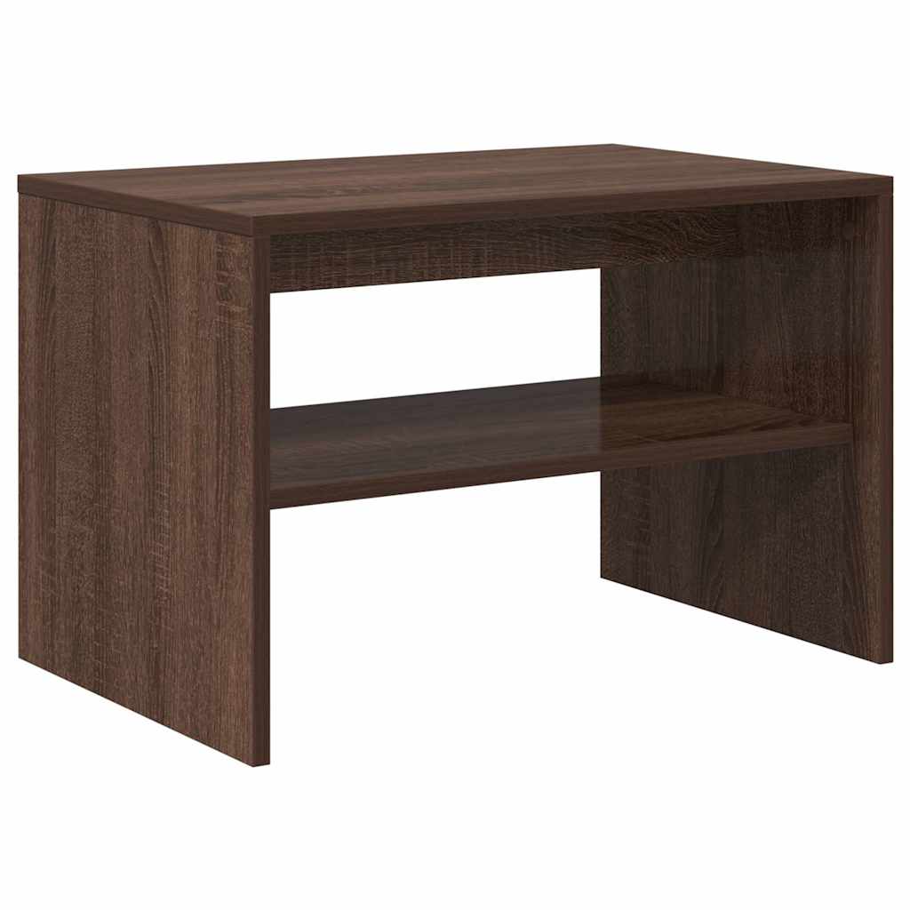 vidaXL TV Cabinet Brown Oak 60x40x40 cm Engineered Wood 2