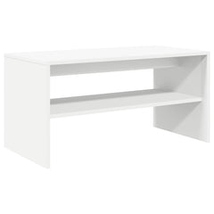 vidaXL TV Cabinet White 80x40x40 cm Engineered Wood 2