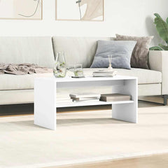 vidaXL TV Cabinet White 80x40x40 cm Engineered Wood 4