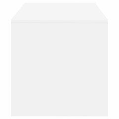 vidaXL TV Cabinet White 80x40x40 cm Engineered Wood 6