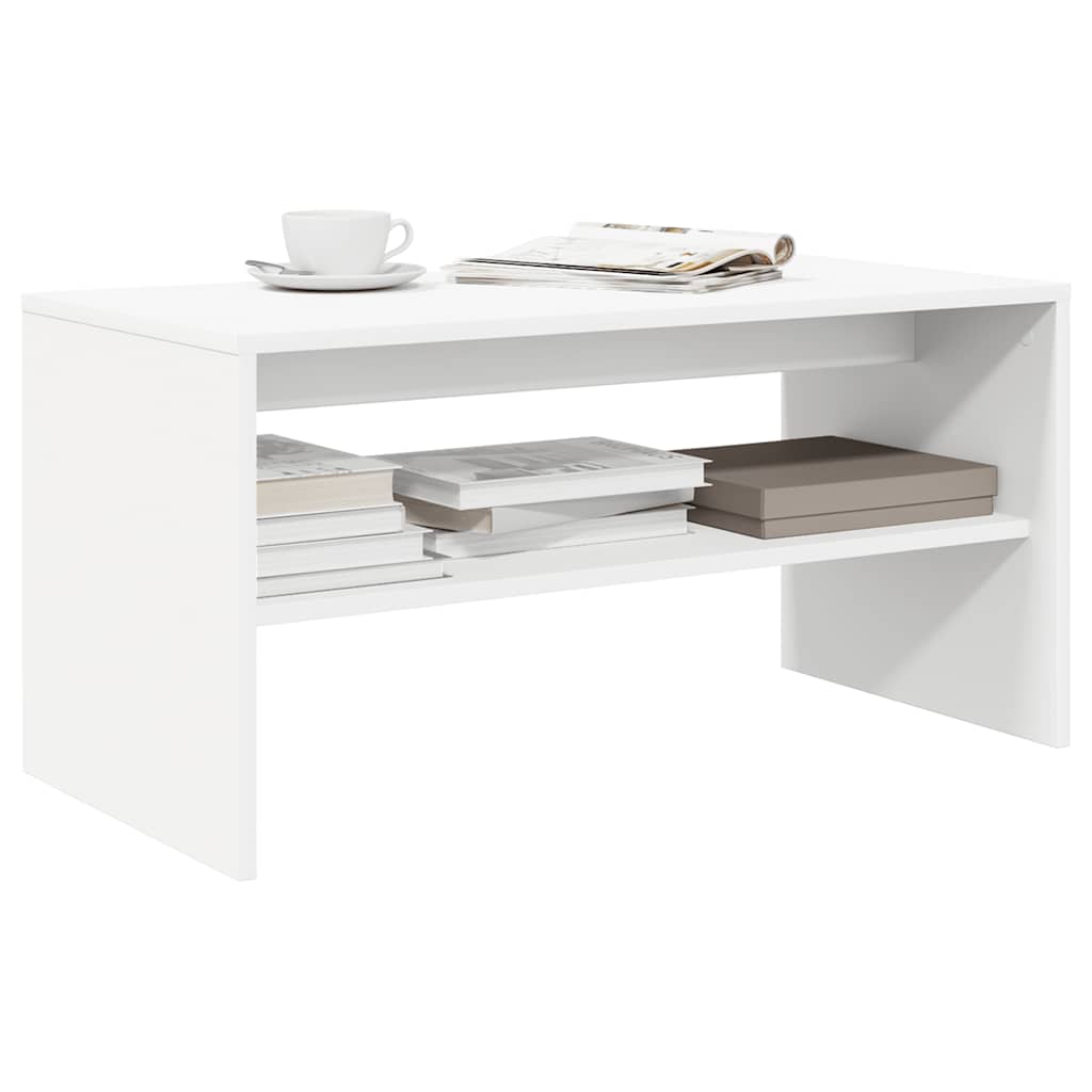 vidaXL TV Cabinet White 80x40x40 cm Engineered Wood 1