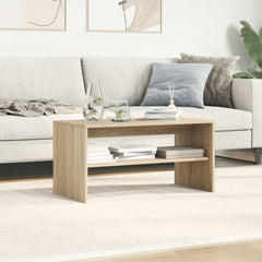 vidaXL TV Cabinet Sonoma Oak 80x40x40 cm Engineered Wood 4